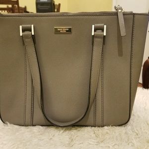 "Sold" Kate Spade New York genuine gray purse